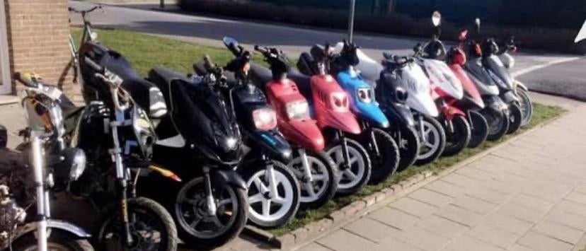 Project scooters gezocht, Fietsen en Brommers, Ophalen
