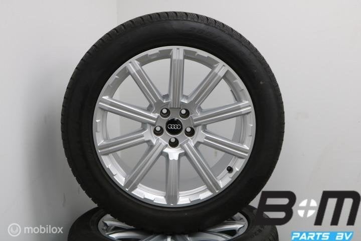 WINTER ORIGINEEL 20 inch SLine velgen Audi Q7 4M 4M0601025AE, Auto-onderdelen, Gebruikt, 285 mm, Banden en Velgen, Winterbanden