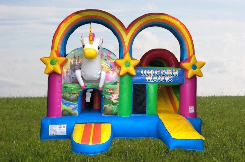 Springkasteel unicorn, Ophalen