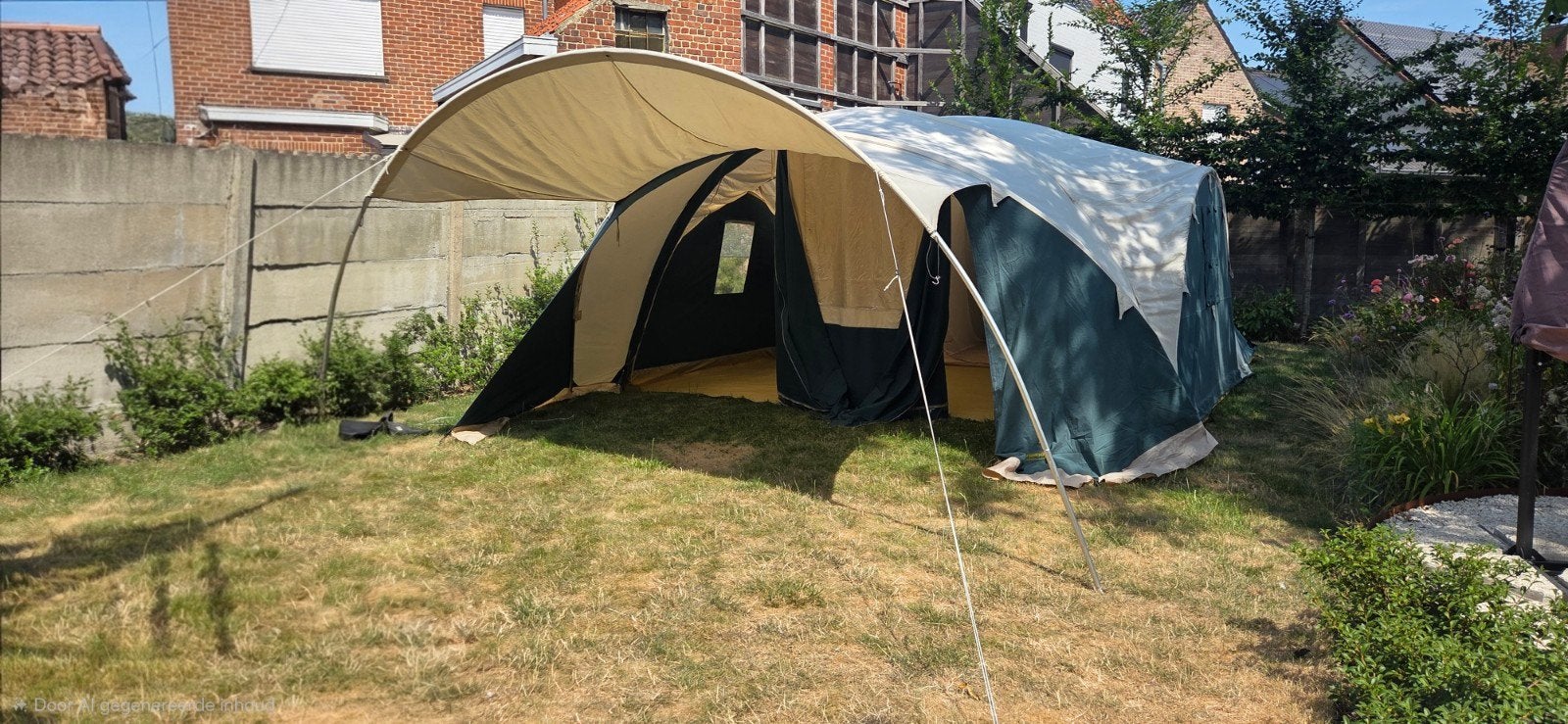Obelink tunneltent 8 x 4,5 m, Caravans en Kamperen, Ophalen