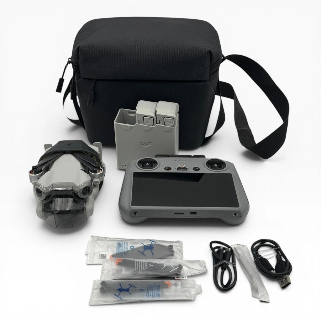 DJI mini 4 pro - Fly more combo, Audio, Tv en Foto, Drones, Ophalen, 30 tot 45 minuten, Cameradrone, 5 tot 10 kilometer