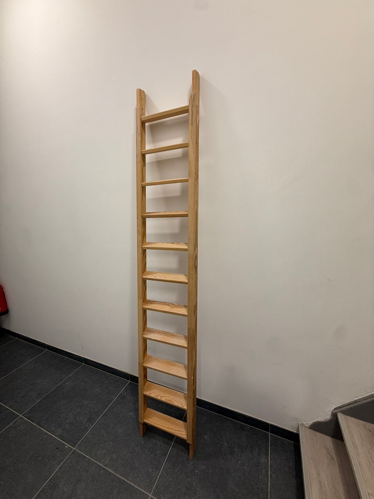 Massief houten trap, Doe-het-zelf en Bouw, Ophalen, Trap, Nieuw, Opvouwbaar of Inschuifbaar
