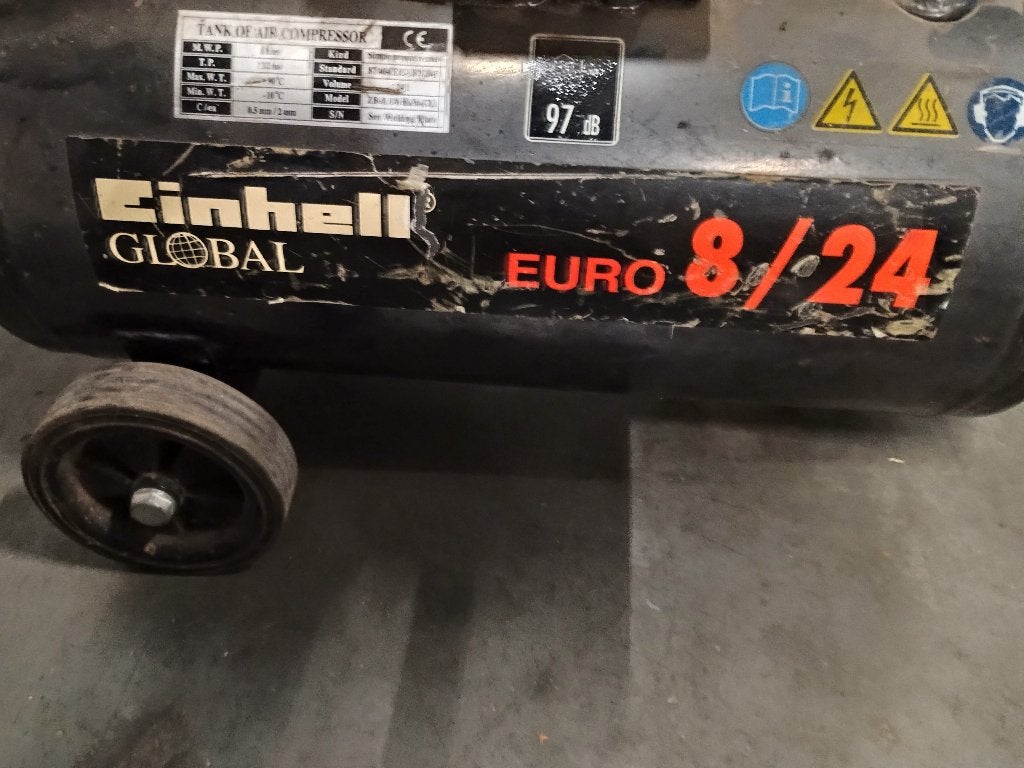 compressor  Einhell, Bricolage & Construction, Moins de 25 litres, Enlèvement, Mobile, Utilisé