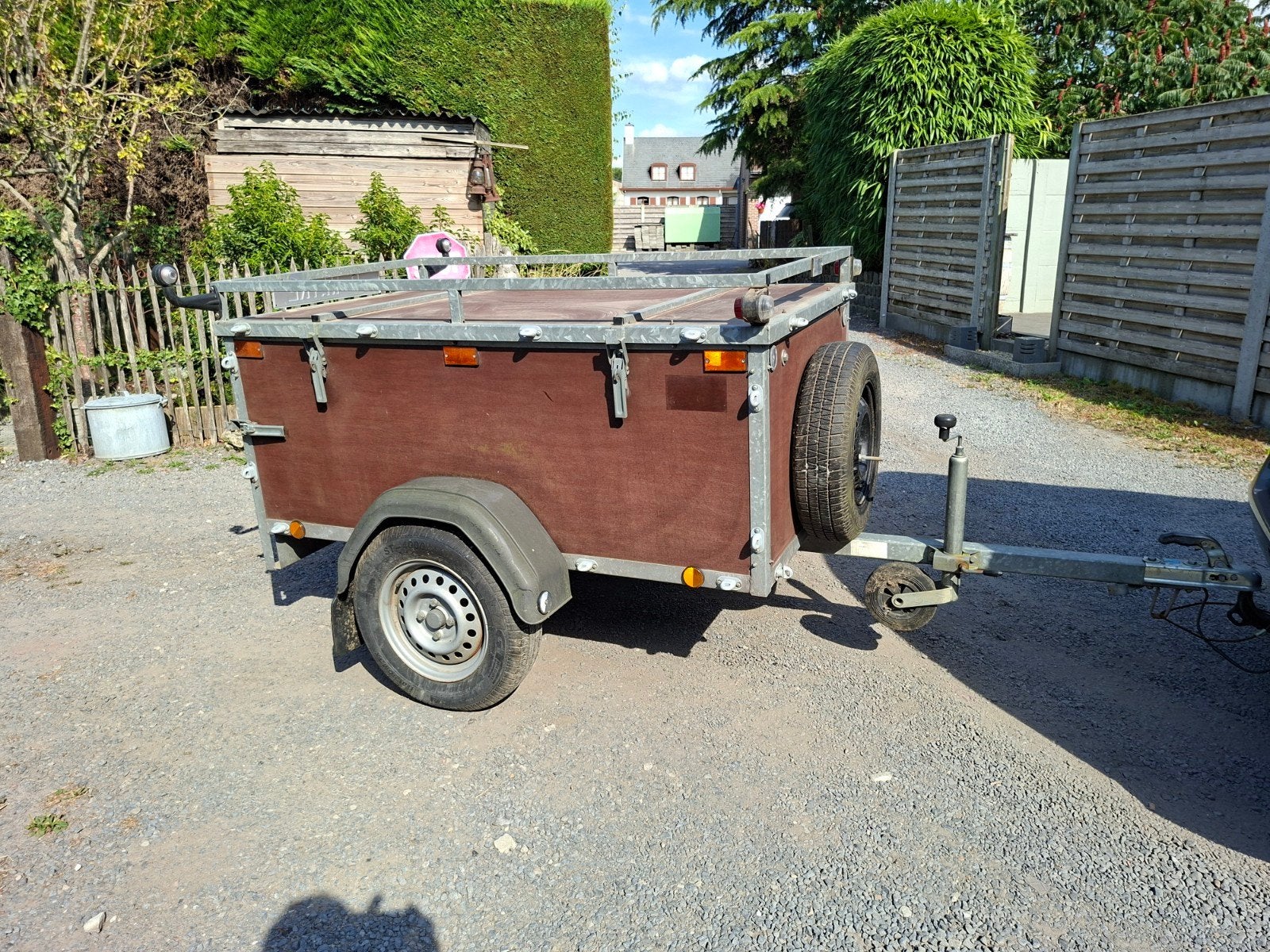 Bagage aanhangwagen, Ophalen