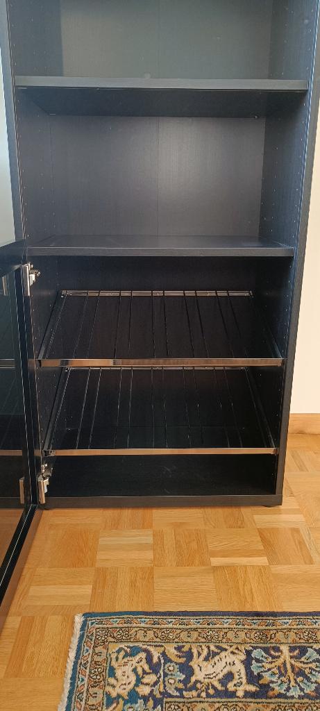 Besta Ikea kast, Ophalen, Glas, 100 tot 150 cm, Zo goed als nieuw