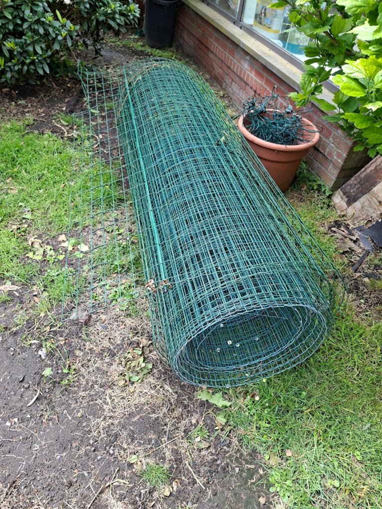 2 rollen draad 2m hoog 20m lang, Enlèvement, Utilisé, 20 mètres ou plus, Fil