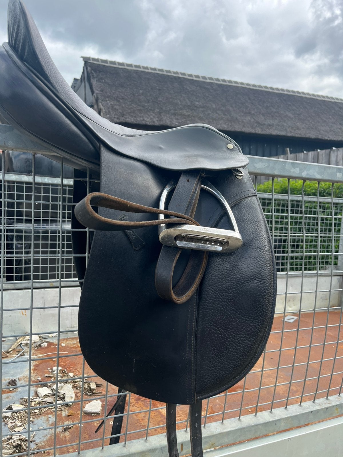 County Saddlery dressuurzadel 18”, Ophalen of Verzenden, Gebruikt, Dressuur