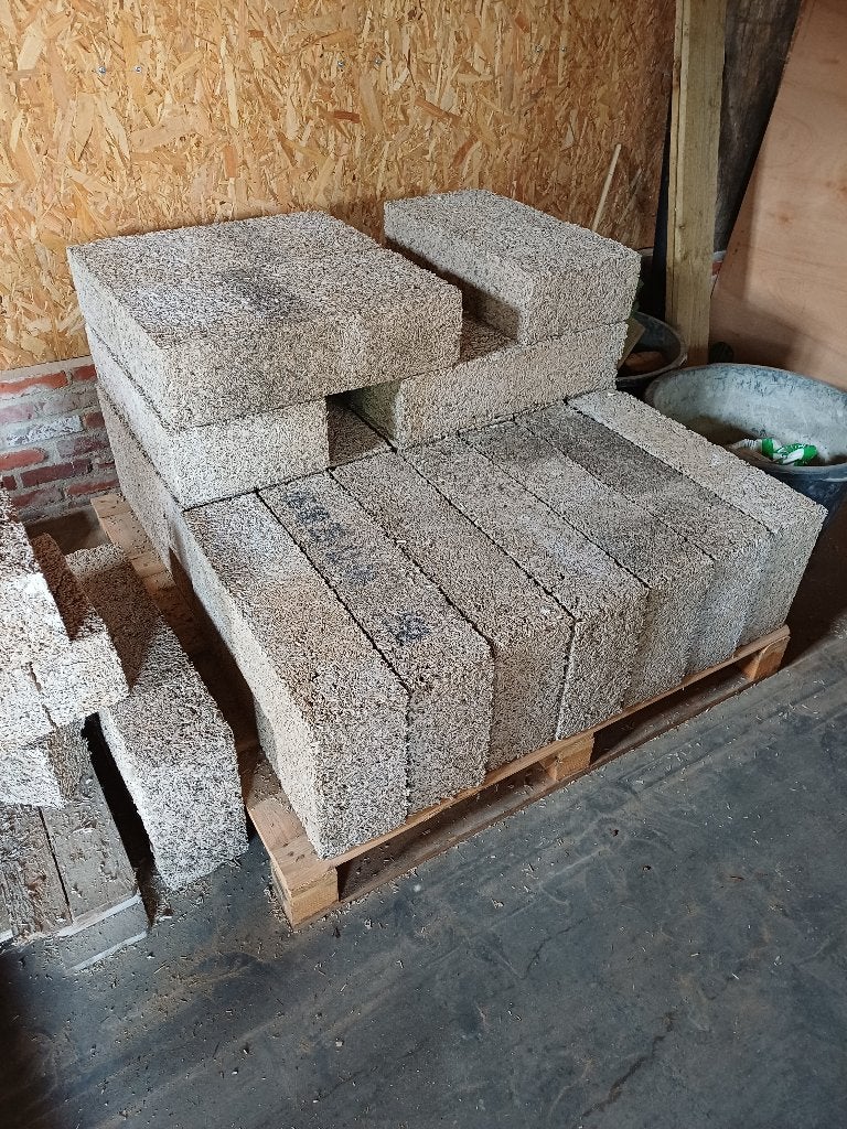 Kalkhennepblok 60x15x30, Bricolage & Construction, Briques, Enlèvement, Neuf, Autres types