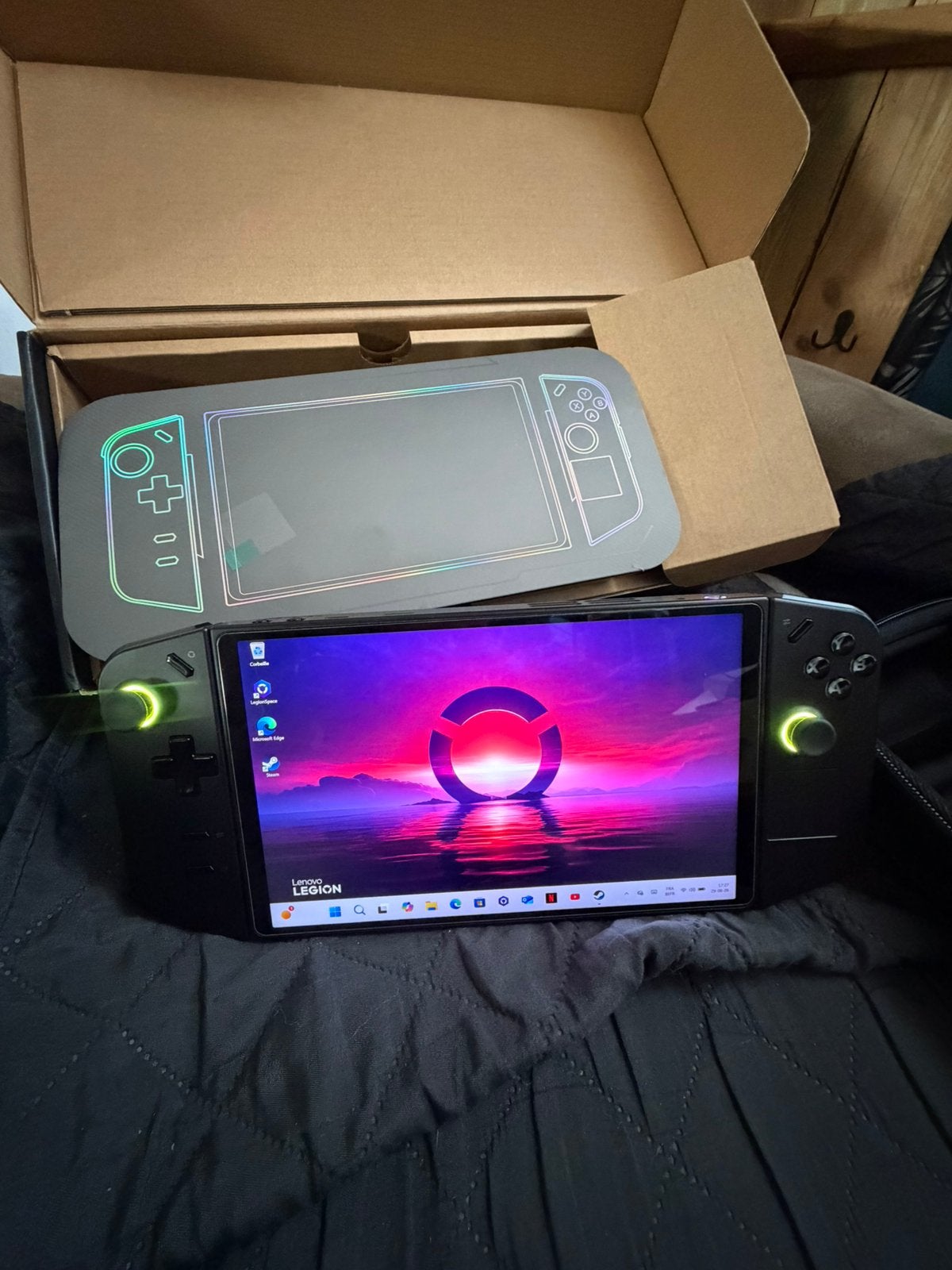 Lenovo legion dual 500 gigas, Enlèvement, Lenovo, Comme neuf