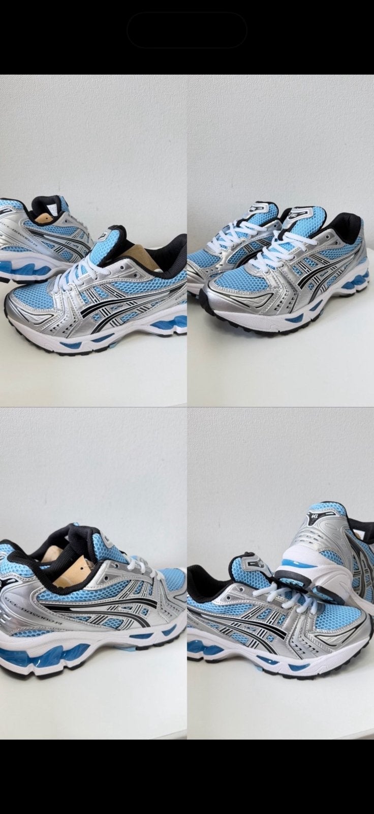 Asics blauwe schoenen, Kleding | Heren, Overige Herenkleding, Ophalen, Zo goed als nieuw