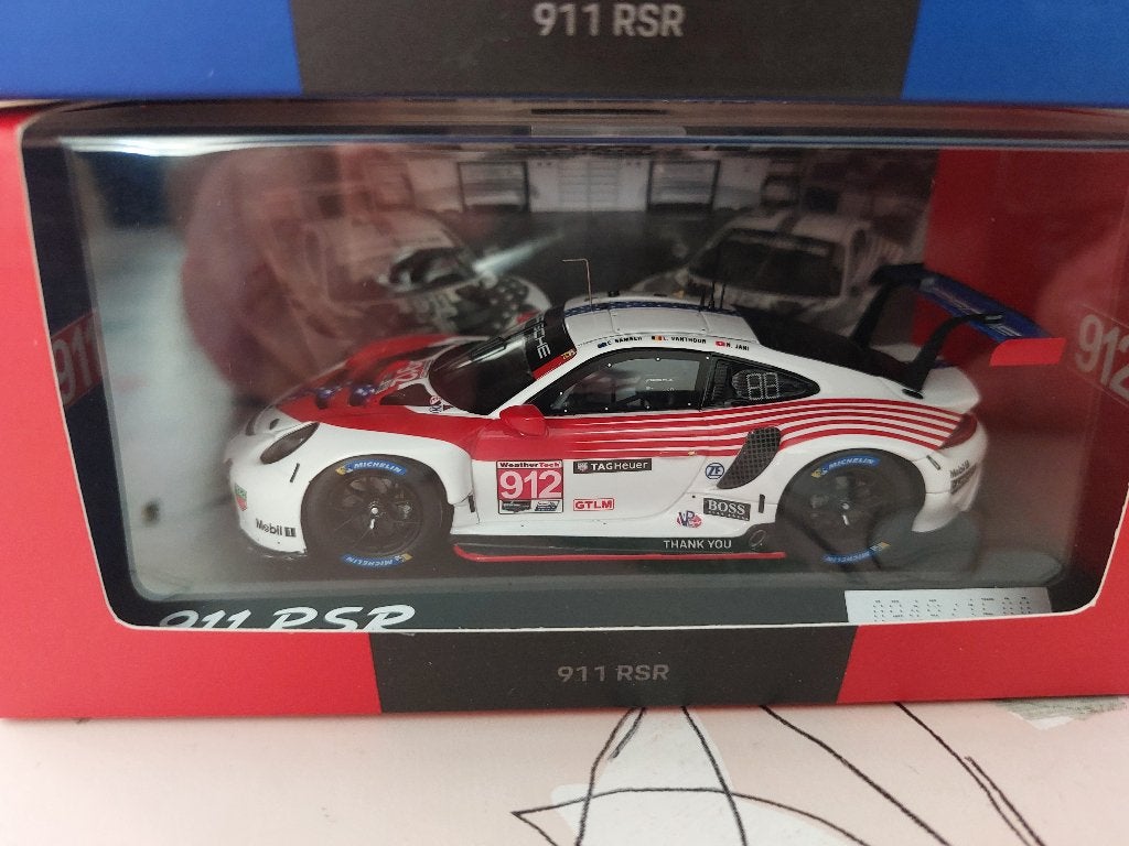 Porsche 911 RSR, Ophalen of Verzenden, Zo goed als nieuw