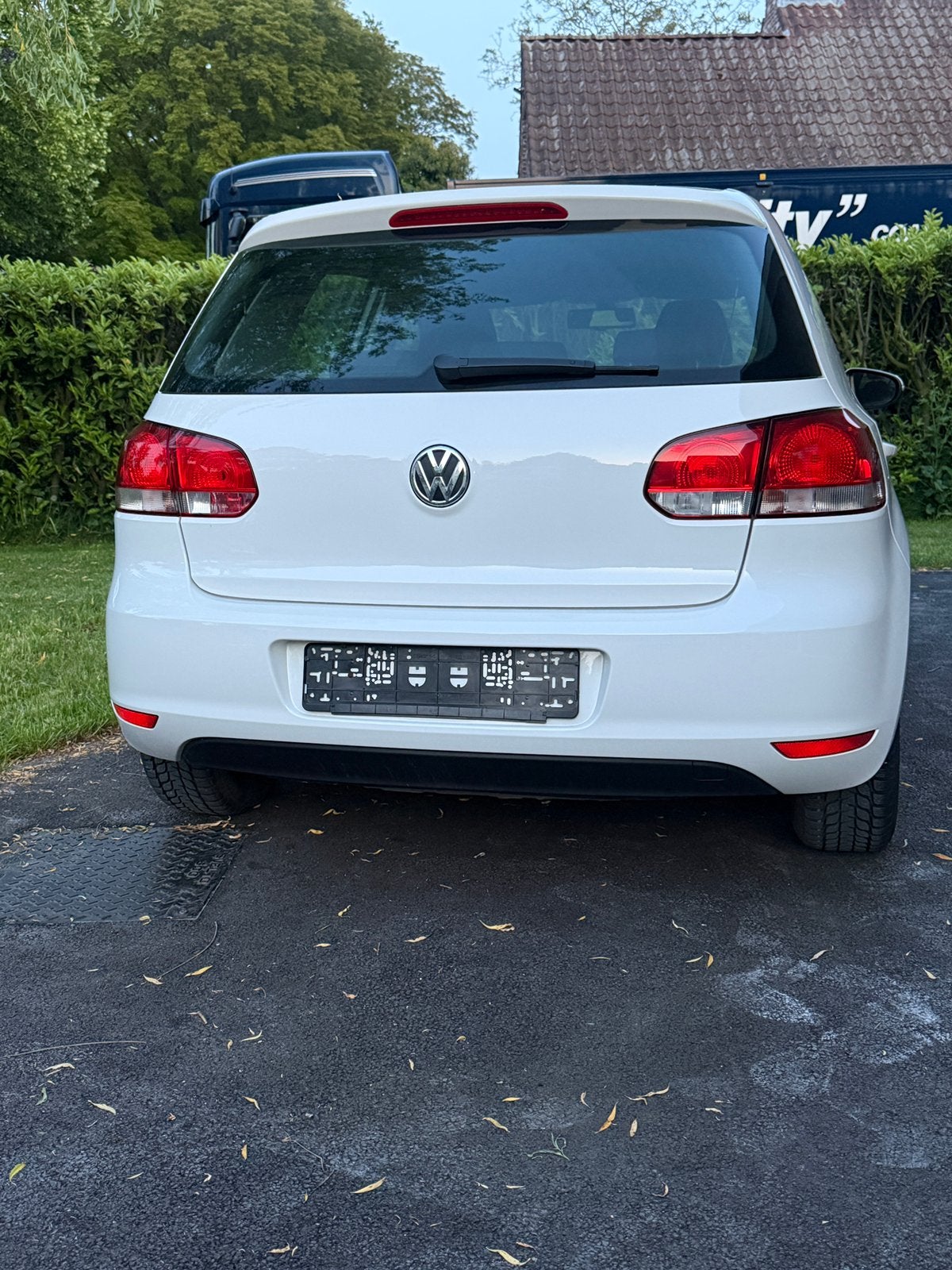 Volkswagen Golf 6, 2010, eerste eigenaar, 24000 km, 1,4, Auto's, Voorwielaandrijving, Euro 5, Zwart, Wit