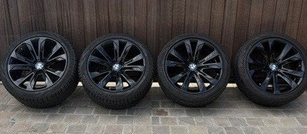 velgen bmw x5 winterbanden r20 pirelli  (met ster)  5x112, Ophalen, Gebruikt, Velg(en), Winterbanden