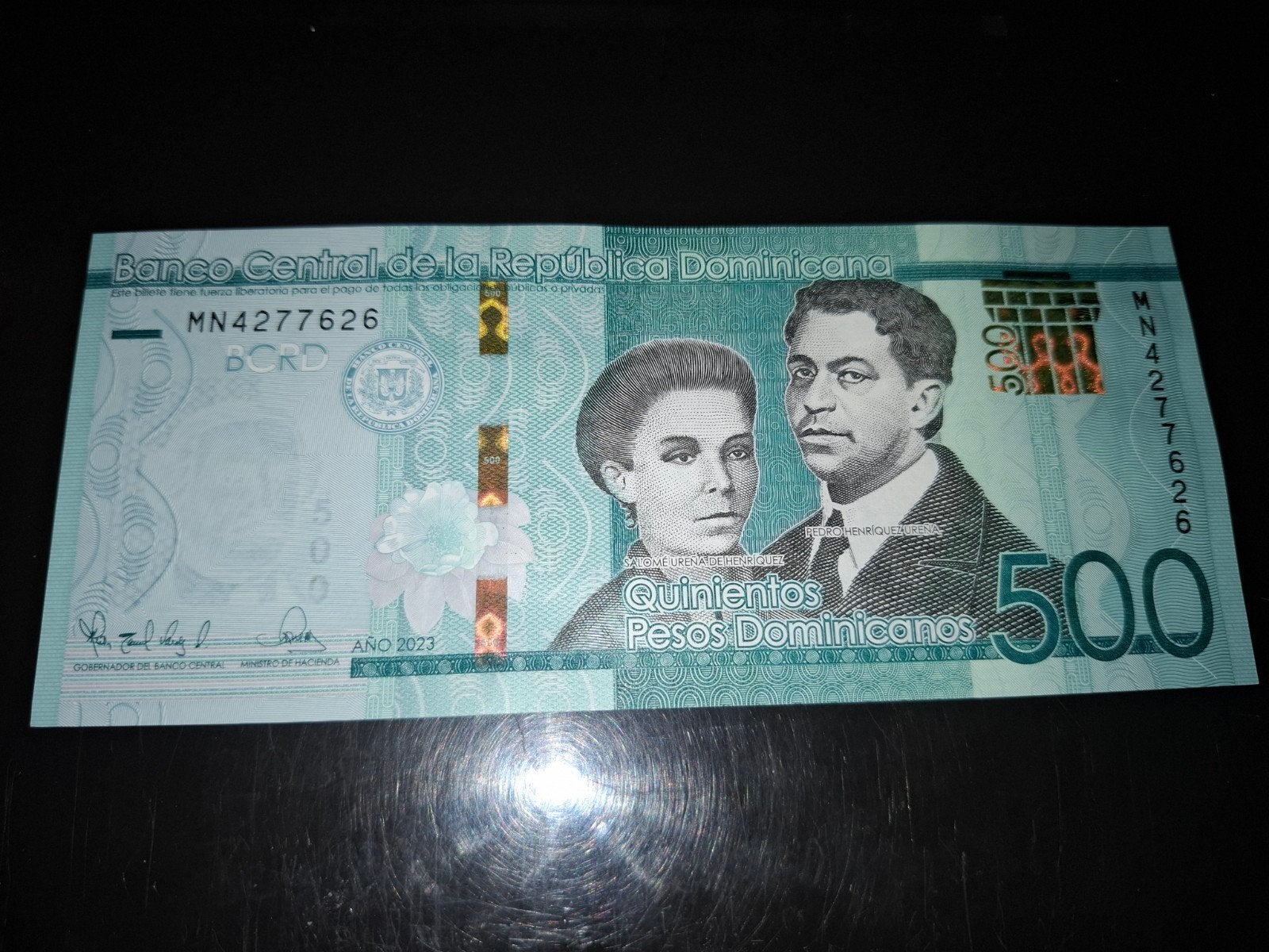 ### République dominicaine 500 pesos 2023 ###, Timbres & Monnaies, Enlèvement ou Envoi