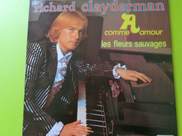 Disque vinyle LP33 - RICHARD CLAYDERMAN -  piano, CD & DVD, LP, Enlèvement ou Envoi, Pochette photo, Autres compositeurs