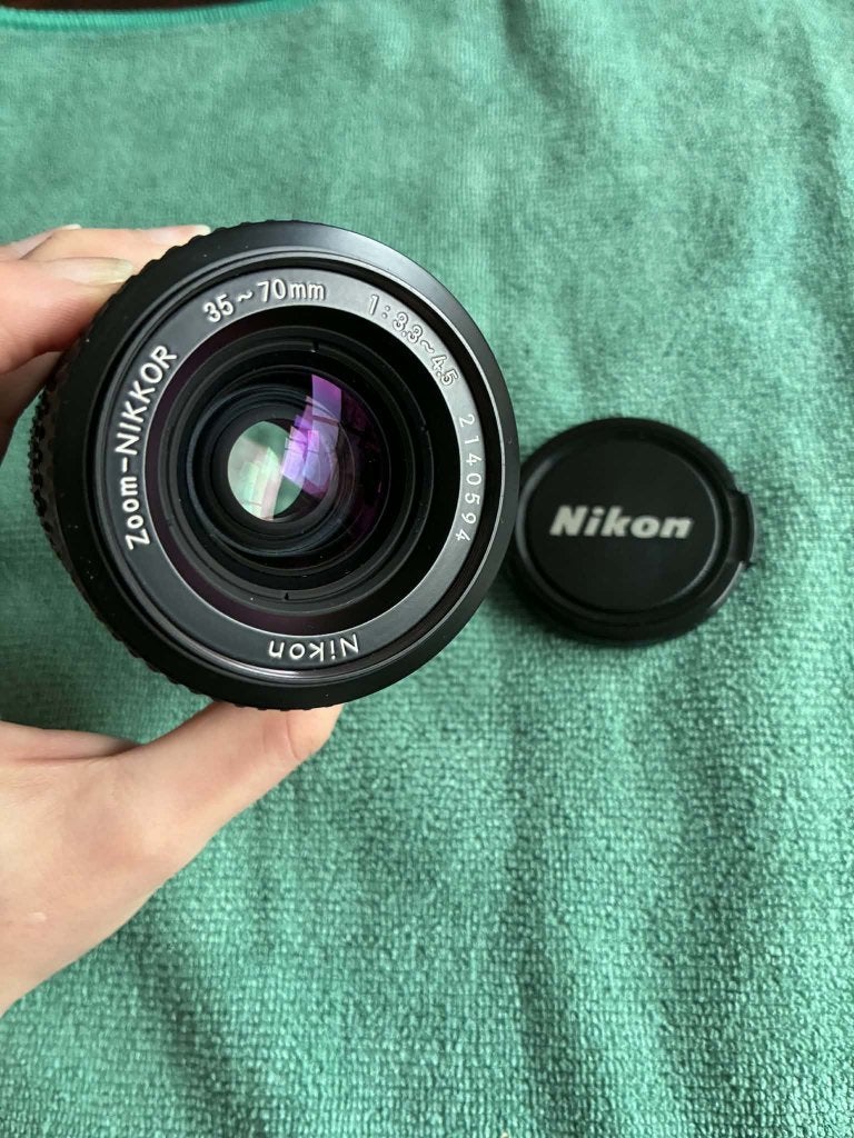 Nikon Zoom-Nikkor 35–70mm f 3.3–4.5 lens (AI), Gebruikt, Nikon, Ophalen of Verzenden, Zoom