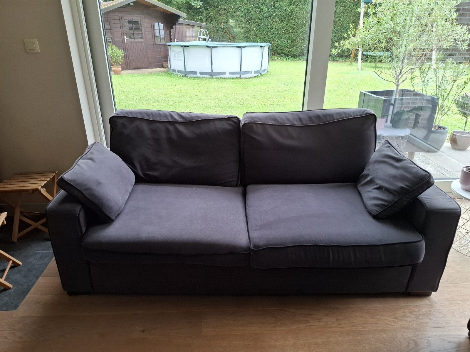 Zitbank, 2 personen, Ophalen, Gebruikt, 150 tot 200 cm, Tweepersoons