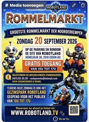 Rommelmarkt 20/09 te Essen!, Enlèvement