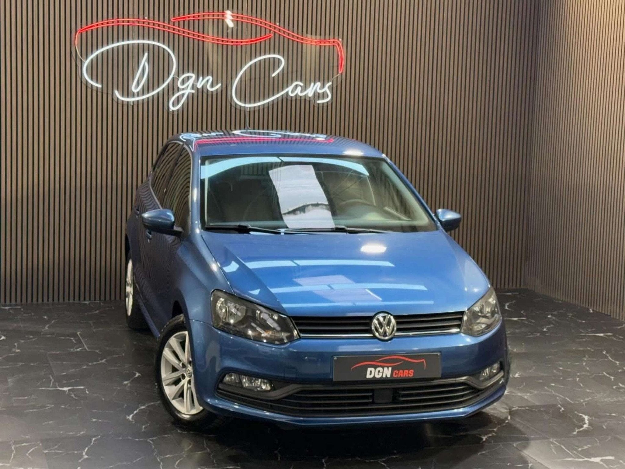 Volkswagen Polo Polo 1.4 CR TDi Sportline BMT (bj 2017), Auto's, Volkswagen, Start-stop-systeem, Stof, Gebruikt, Blauw