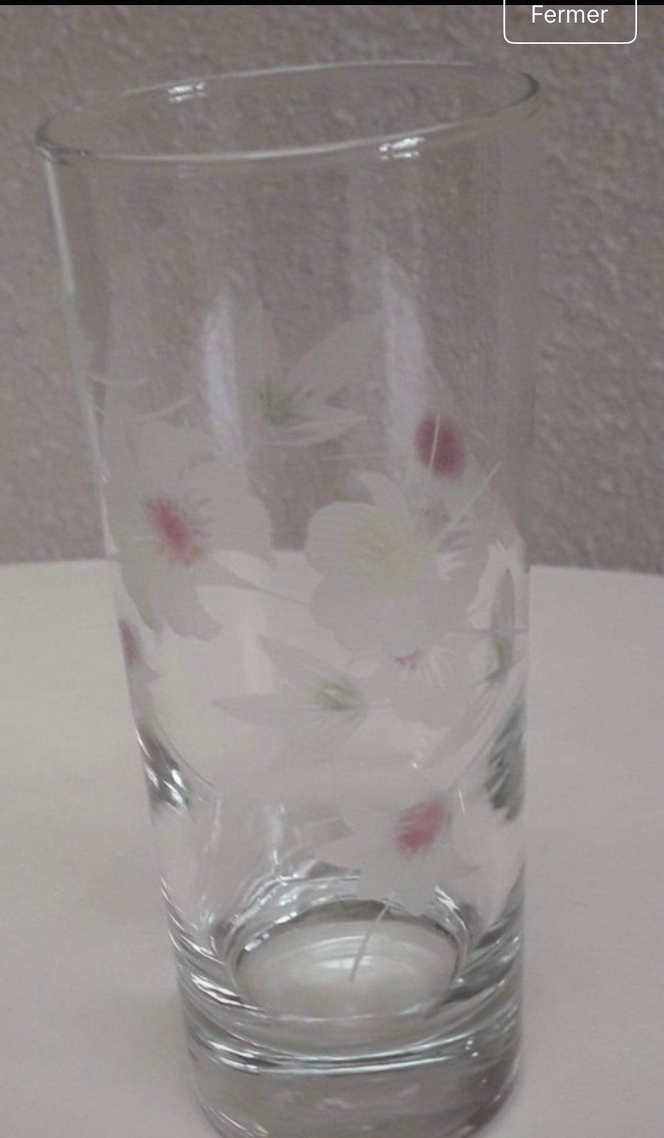 Ensemble de verre et une carafe, Enlèvement, Comme neuf