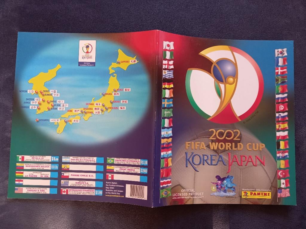 lege panini albums Football - WK - EK, Verzamelen, Ophalen of Verzenden, Nieuw, Sport