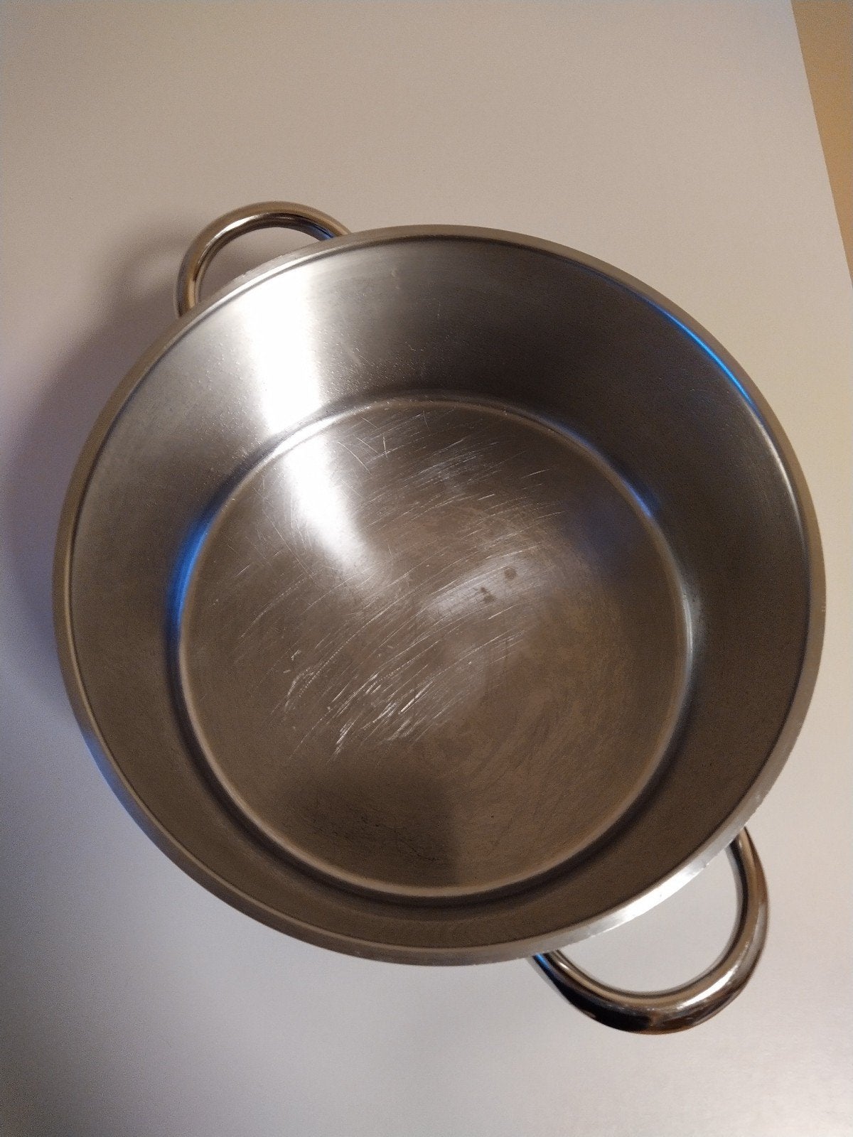 marmite Demeyere diamètre 25 cm, Maison & Meubles, Inox, Demeyere, Enlèvement ou Envoi, Utilisé