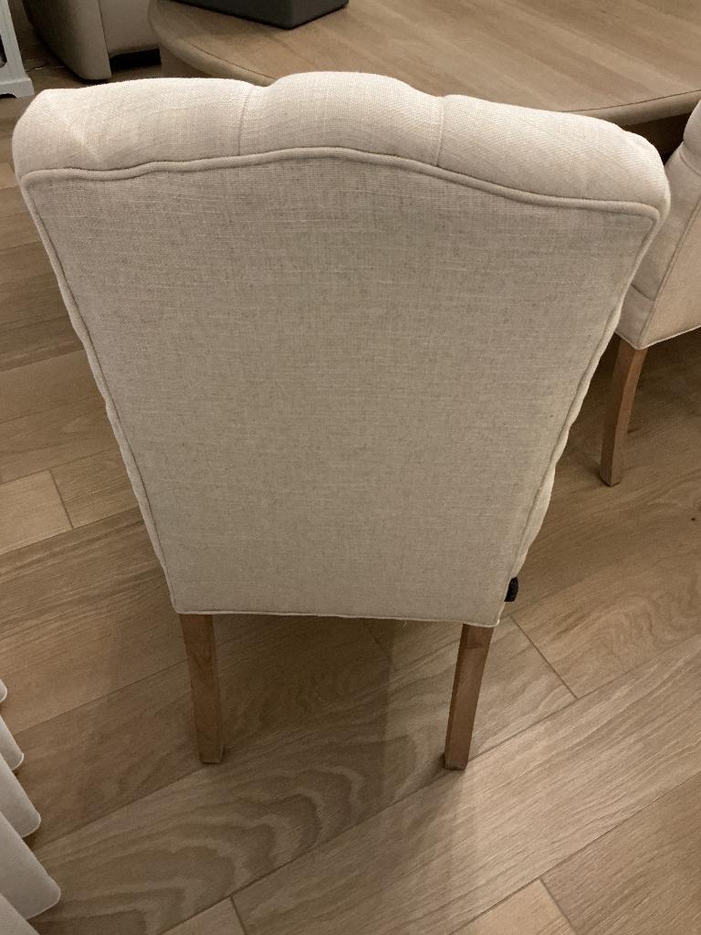 Landelijke stoelen van het mek Charrell, Huis en Inrichting, Stoelen, Ophalen, Stof, Landelijke stijl, Vijf, Zes of meer stoelen