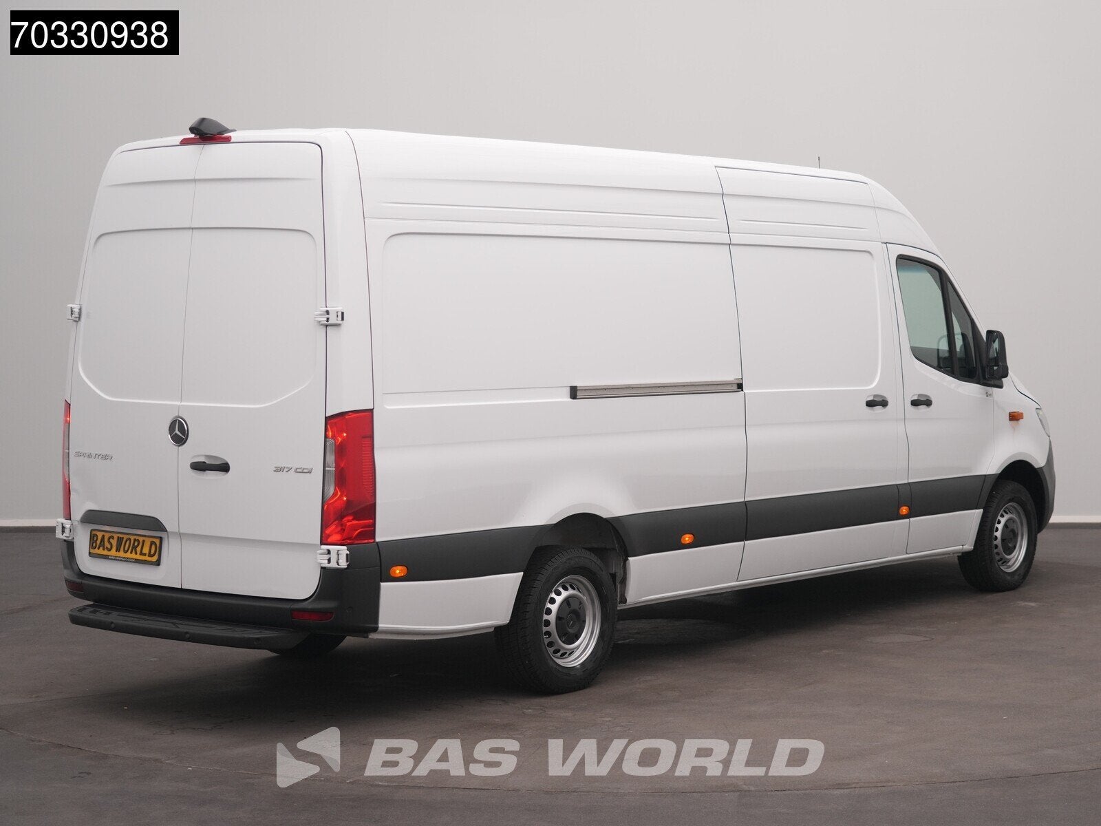 Mercedes Sprinter 317 CDI Automaat L3H2 LED Navi Airco Cruis, Auto's, Automaat, Stof, Gebruikt, Euro 6
