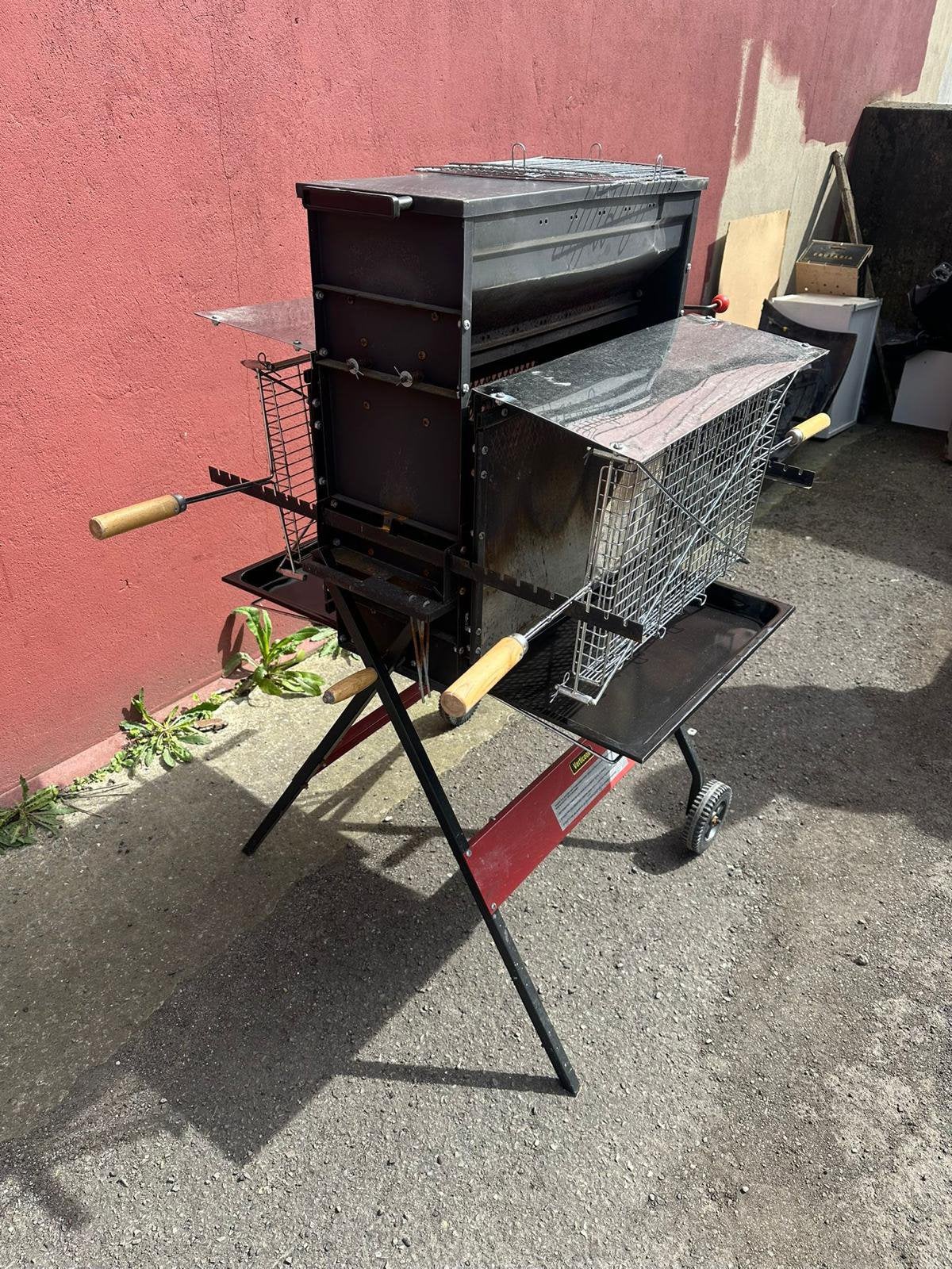 Barbecue, Ophalen, Zo goed als nieuw