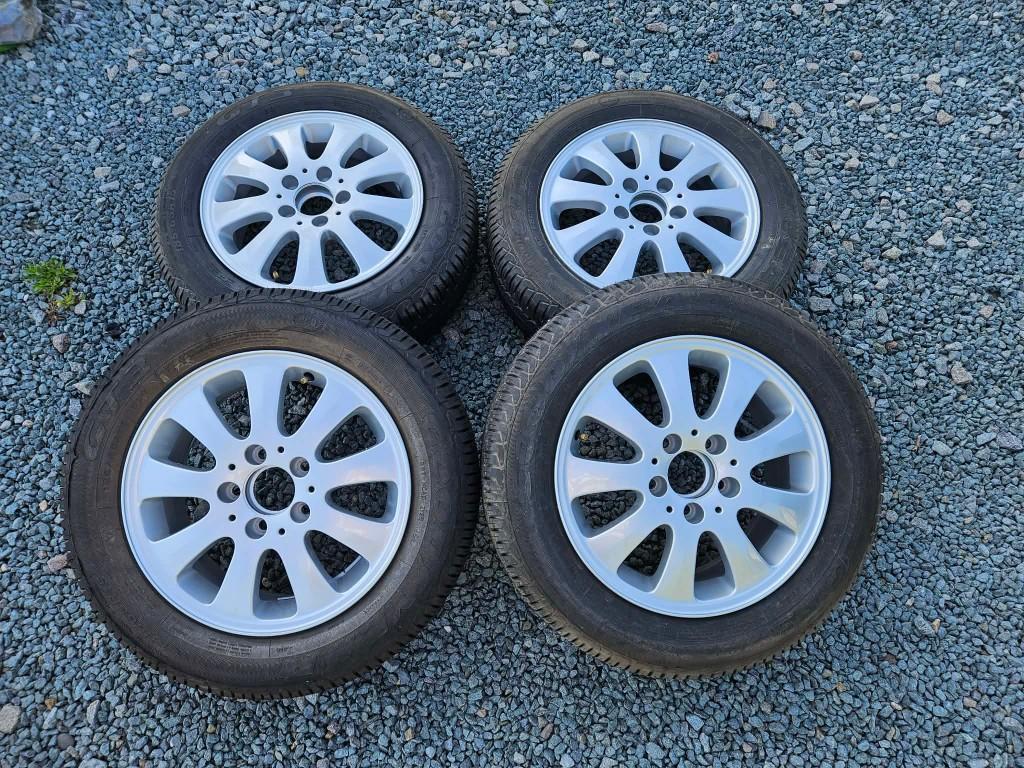 Jantes Mercedes Classe A W169 en 15, 15 pouces, Pneus et Jantes, Pneus été, 185 mm