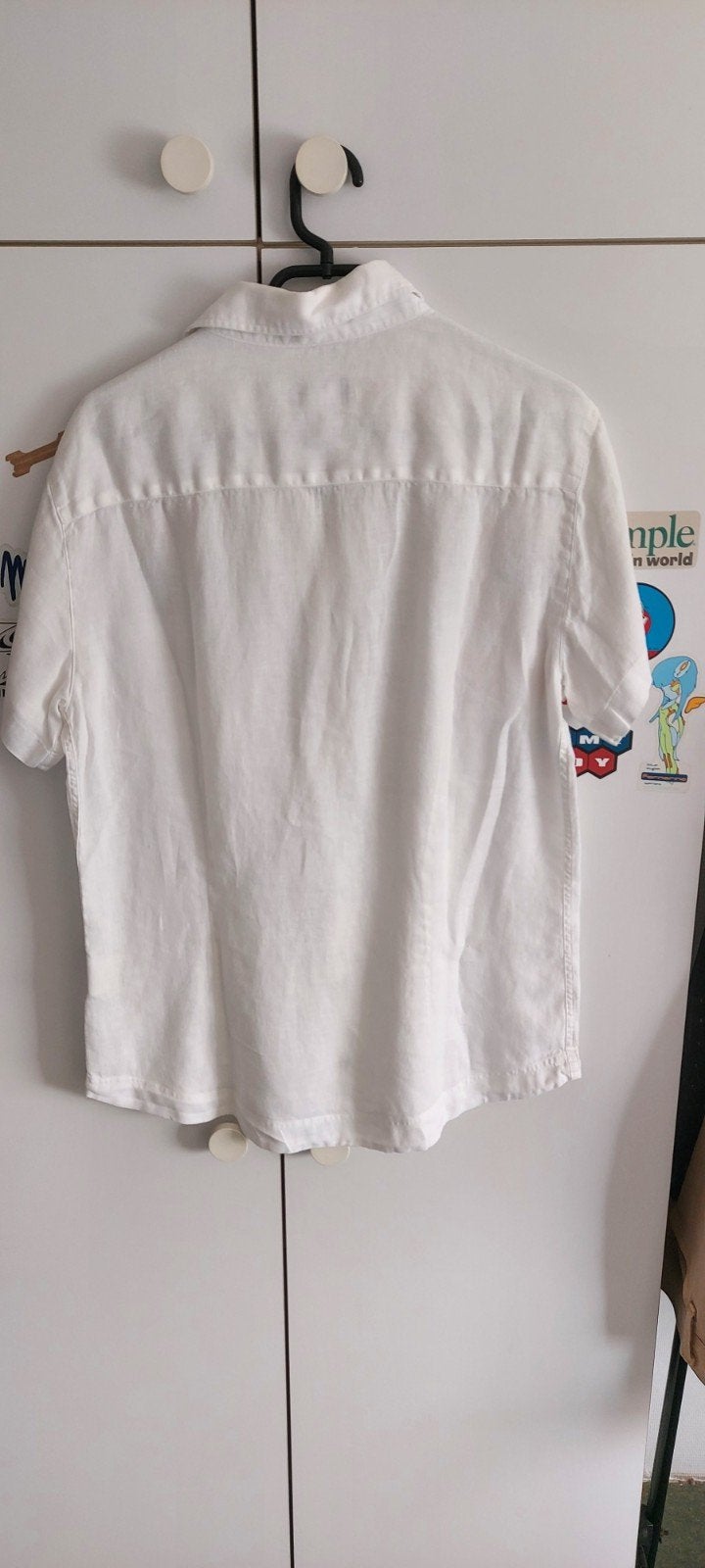 hemd armani large wit, Kleding | Heren, Ophalen, Maat 52/54 (L), Armani, Wit