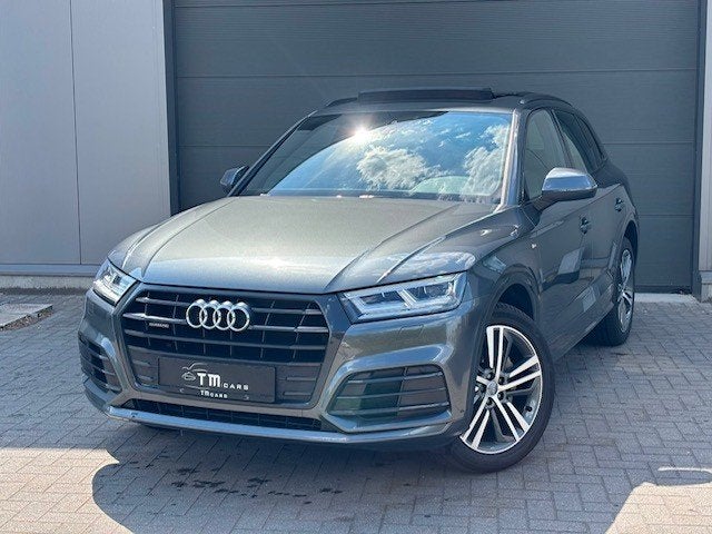 Audi Q5 S-line 190pk automaat, Auto's, Automaat, 4 cilinders, Q5, Leder
