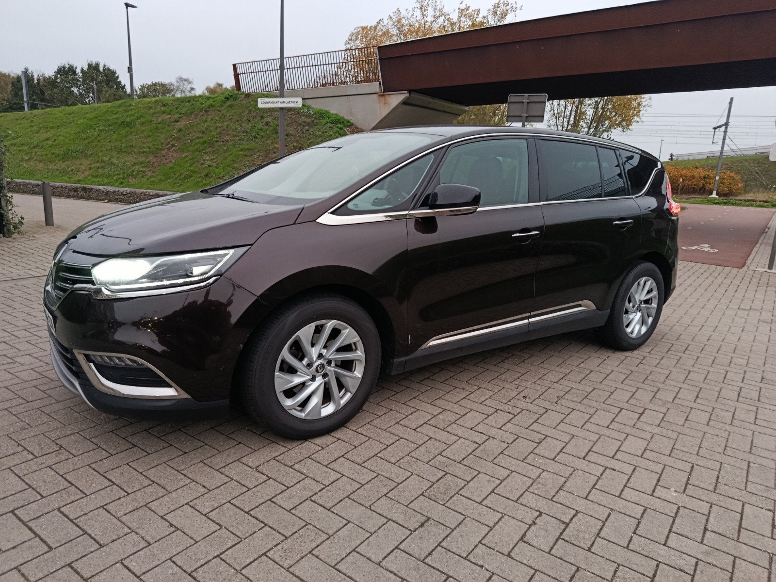 Renault Espace 1.6 TCi Energie intense 2016, Autos, Achat, Euro 6, Noir, 5 portes