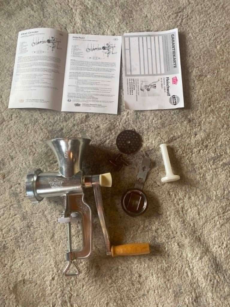 Hachoir à viande GSW 588423 n 8 en alu, Enlèvement ou Envoi, X, Viande, X
