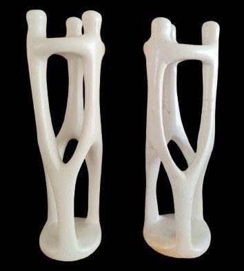 Kenya Kisii Unity sculpture(s) authentique(s) années '80, Antiquités & Art, Art | Art non-occidental, Sculpture, Afrique, Enlèvement ou Envoi