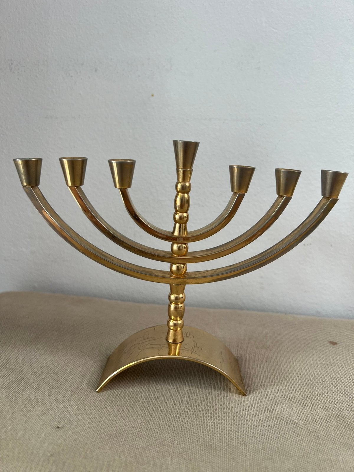Vintage Karshi Jerusalem 24k verguld, Antiek en Kunst, Ophalen of Verzenden, Koper of Brons