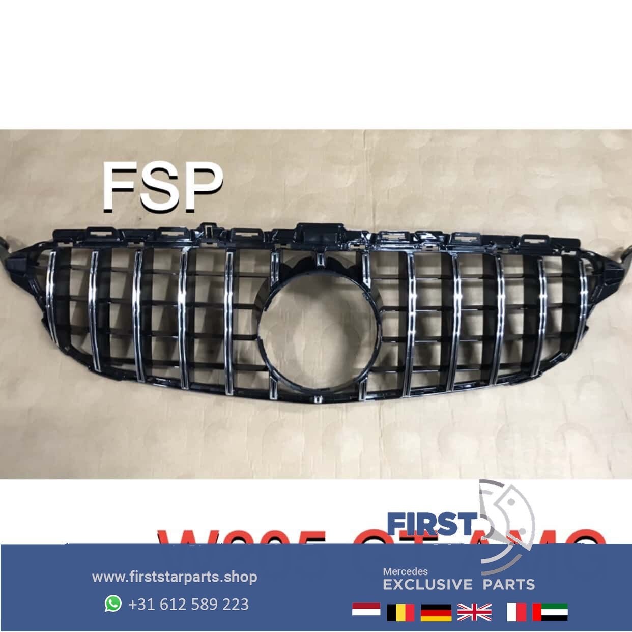 W205 C205 GT PANAMERICANA GRIL Mercedes C Klasse 2014-2019
