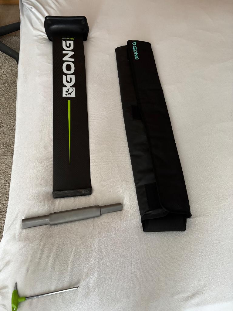 Gong curve v3 foil met v2 carbon mast, Watersport en Boten, Ophalen, Zo goed als nieuw, Wingsurf-hydrofoil