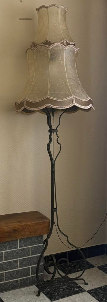 Vintage vloerlamp, Ophalen, Zo goed als nieuw