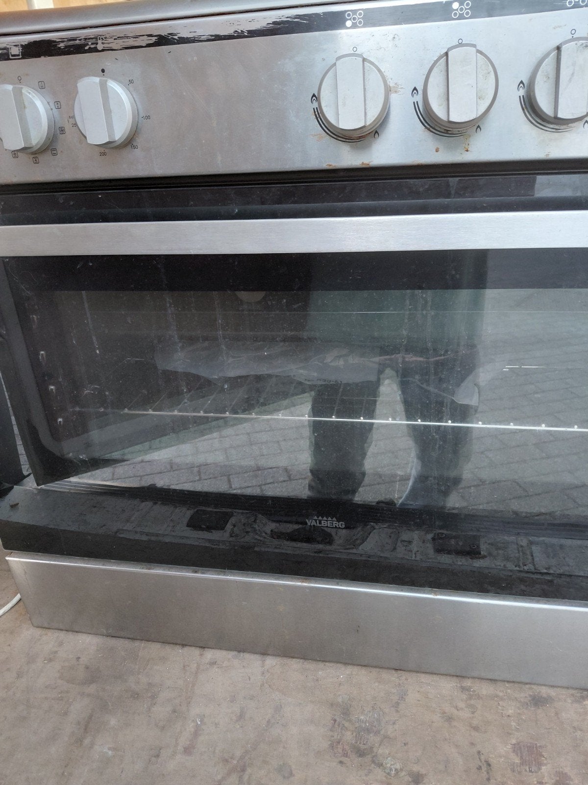 Gaz vuur met oven, Enlèvement