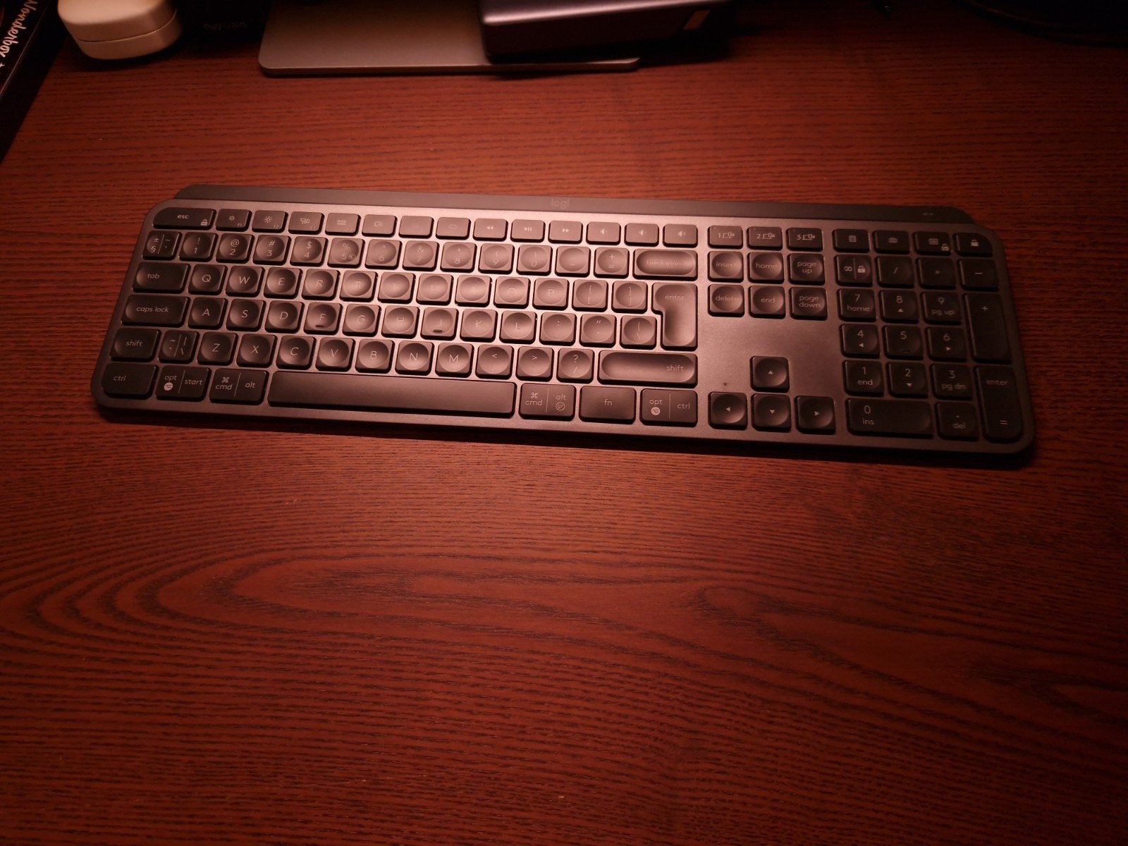 logitech MX keys S advanced, Computers en Software, Logitech G, Ophalen of Verzenden, Zo goed als nieuw, Draadloos