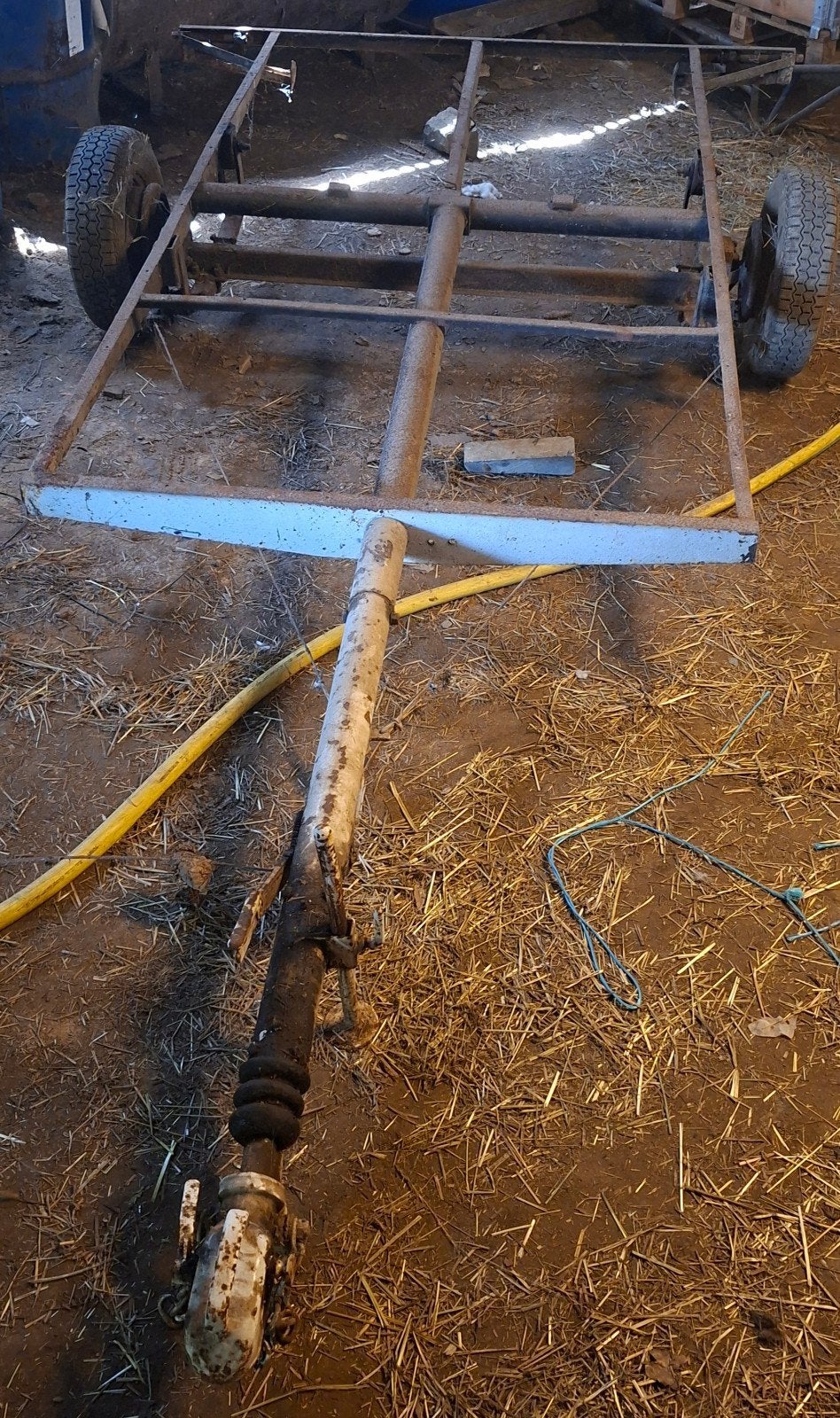Aanhangwagen / onderstel, Ophalen, Gebruikt
