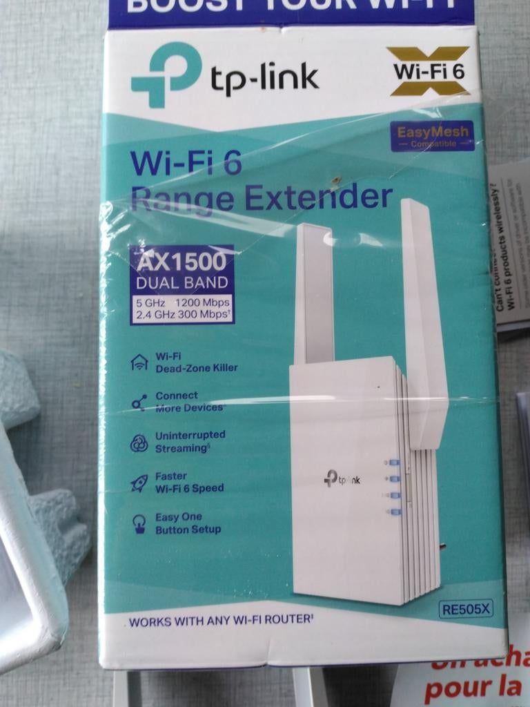 Amplificateur wifi TP-Link RE505X, Computers en Software, WiFi-versterkers