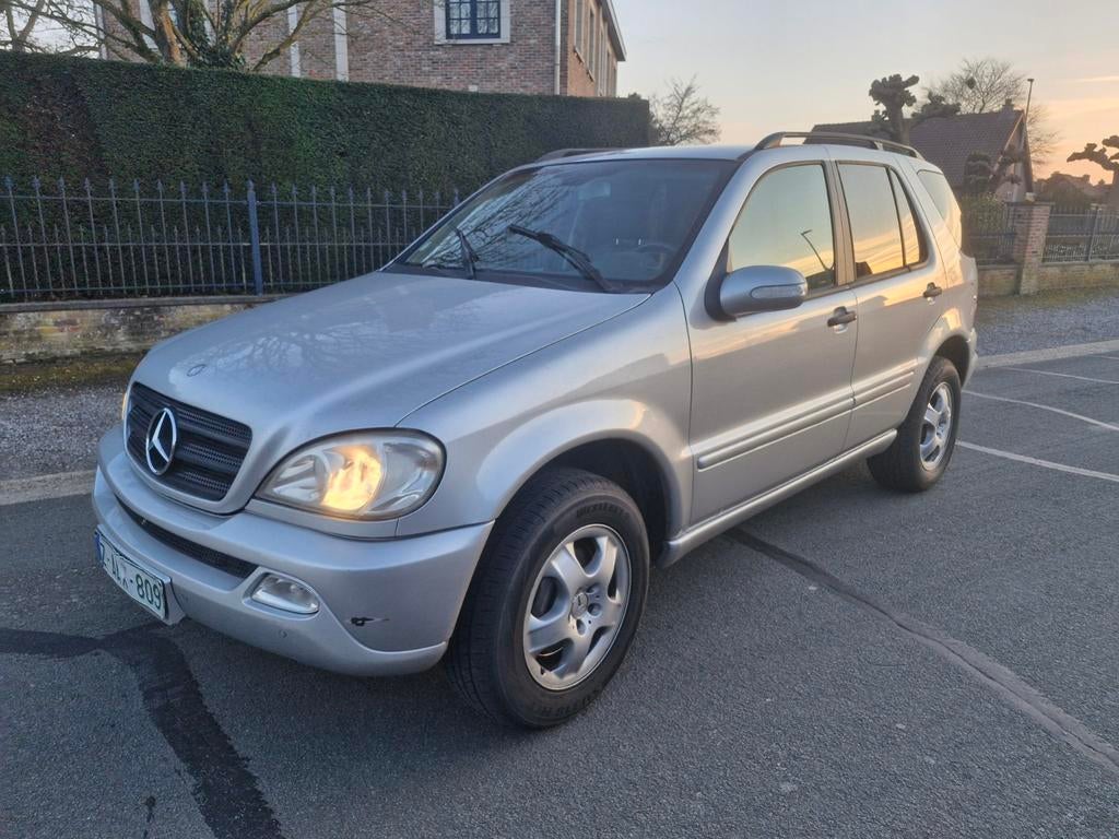 MERCEDES ML 270CDI 4WD AUTOMATIQUE FRET LÉGER GKVVK 2004, Autos, Mercedes-Benz, Cuir, Achat, 2 places, Carnet d'entretien