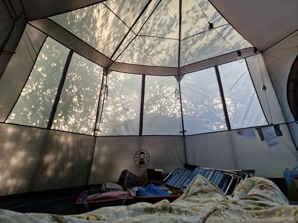 Coleman Octagon tent (no black&fresh), Ophalen