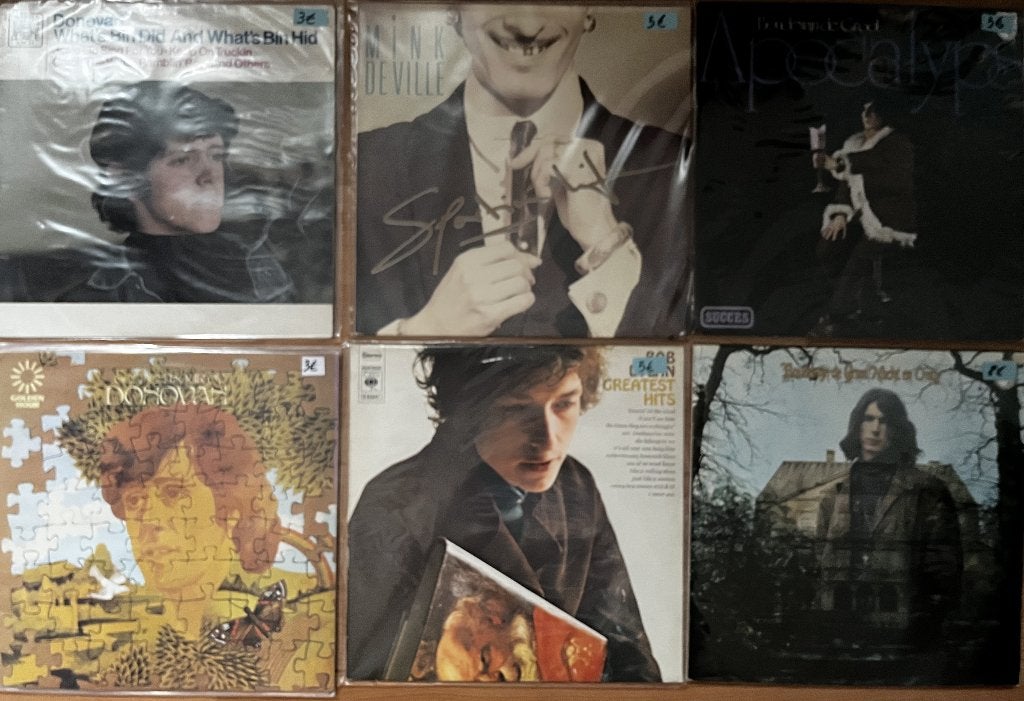 lot van 6 lp's - letter D, Cd's en Dvd's, Vinyl | Pop, LP, Gebruikt, Pop, Ophalen of Verzenden