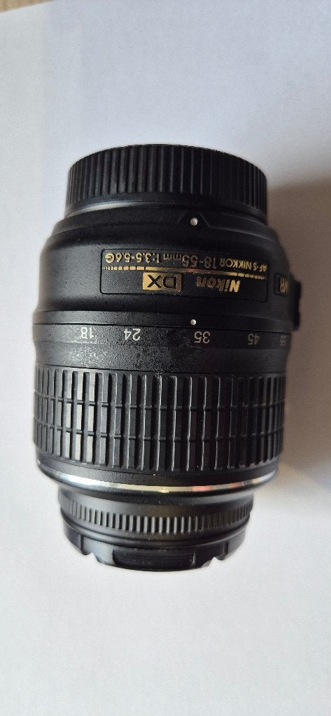 zoom Nikon Nikkor 18 - 55mm AF-S DX VR 1:3.5-.6 G, TV, Hi-fi & Vidéo, Enlèvement ou Envoi, Utilisé, Zoom
