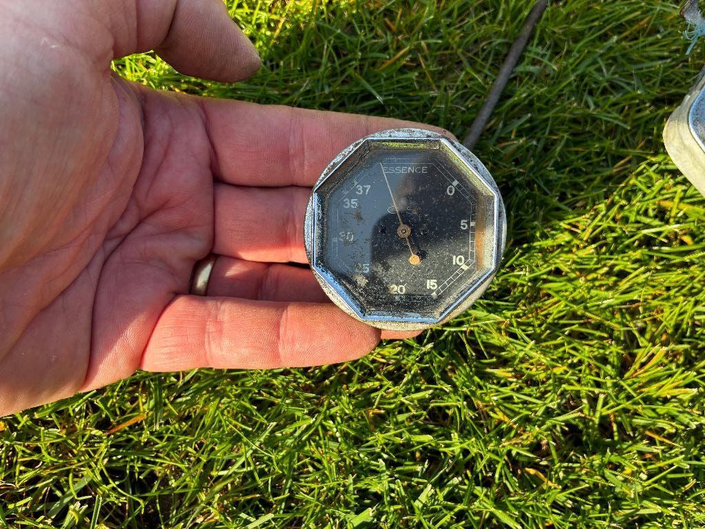 Dashboard klok benzine tank inhoud  oldtimer, Ophalen of Verzenden, Gebruikt, Citroën