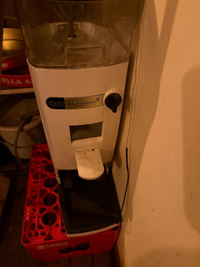 Quality Espresso Q10 koffiemolen – professioneel, Ophalen, Gebruikt, Koffiemachine, Koffiebonen