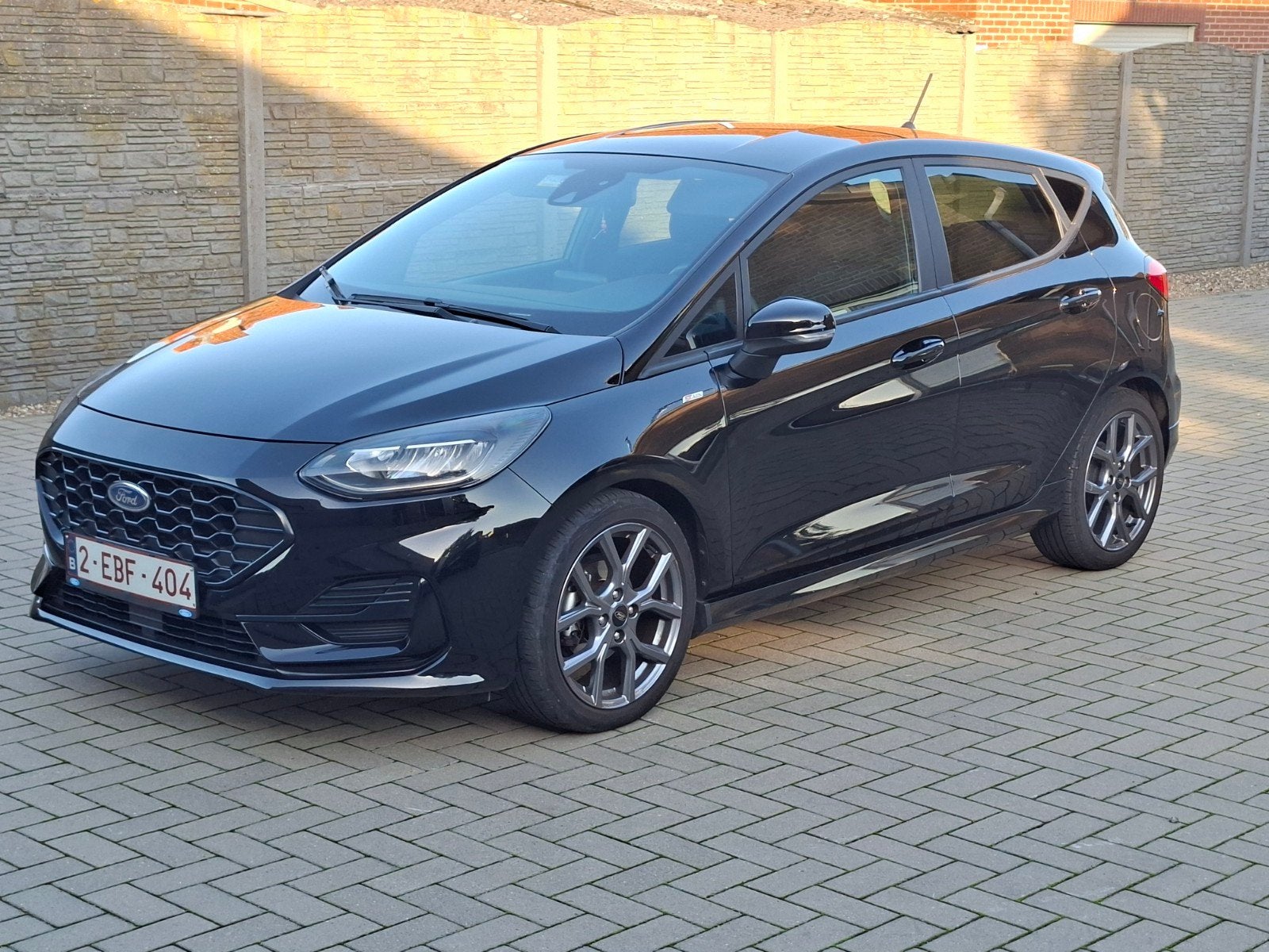 Ford Fiesta ST-line, Voorwielaandrijving, Stof, Zwart, Handgeschakeld